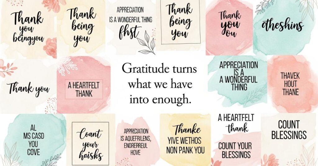 Appreciation Thank You Quotes