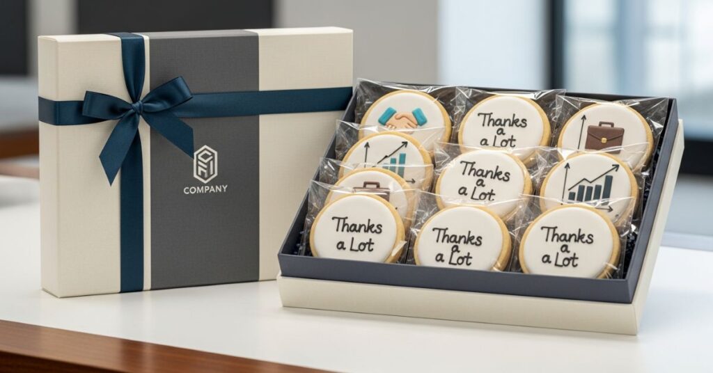 Corporate Gifts Thanks a Lot Cookies for Clients