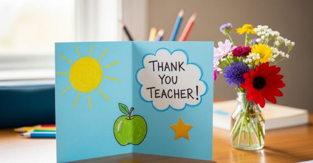 Simple Thank You Message for Teacher Appreciation for Beginners