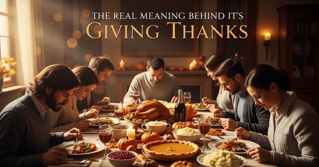 Giving Thanks to God for Everything