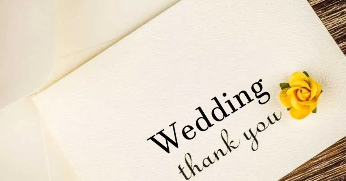 Wedding Thank You Quotes