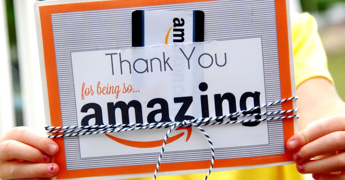 Say Thank You For Being Amazing