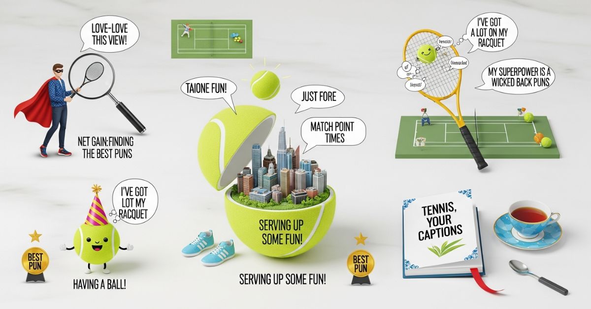 Tennis Puns