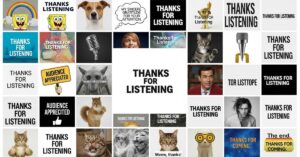 Thanks for Listening Meme